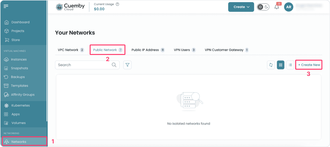 create-public-network